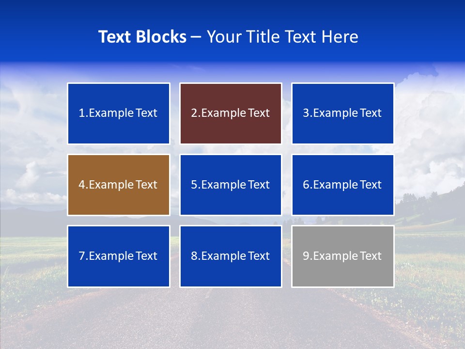 Way Russia Speed PowerPoint Template