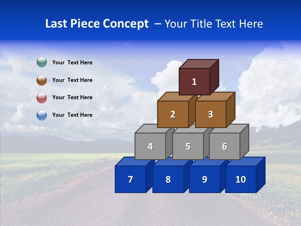 Way Russia Speed PowerPoint Template