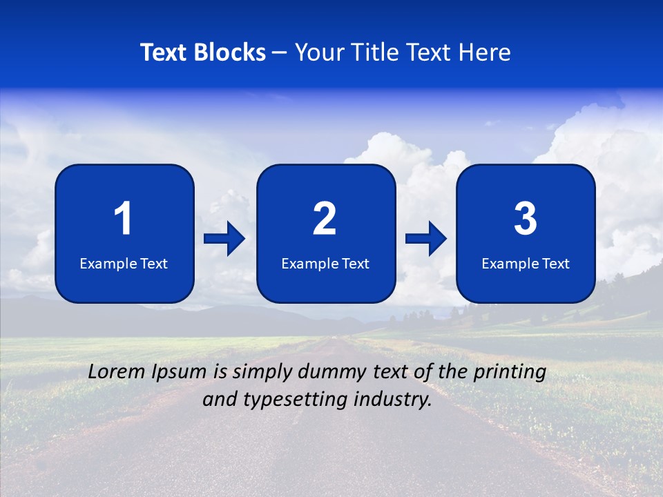 Way Russia Speed PowerPoint Template