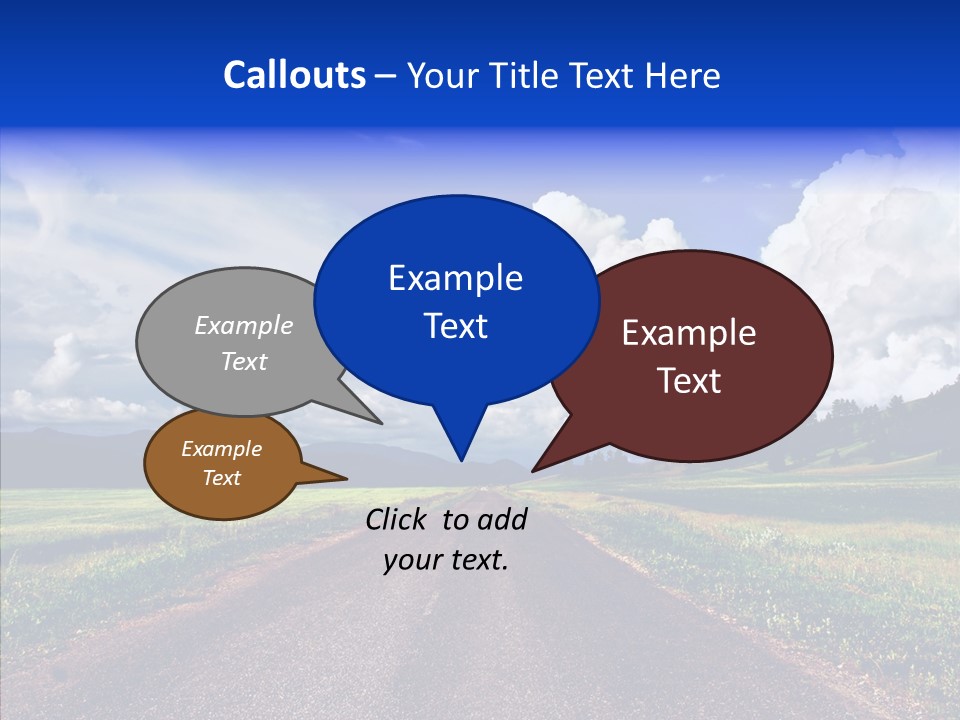 Way Russia Speed PowerPoint Template