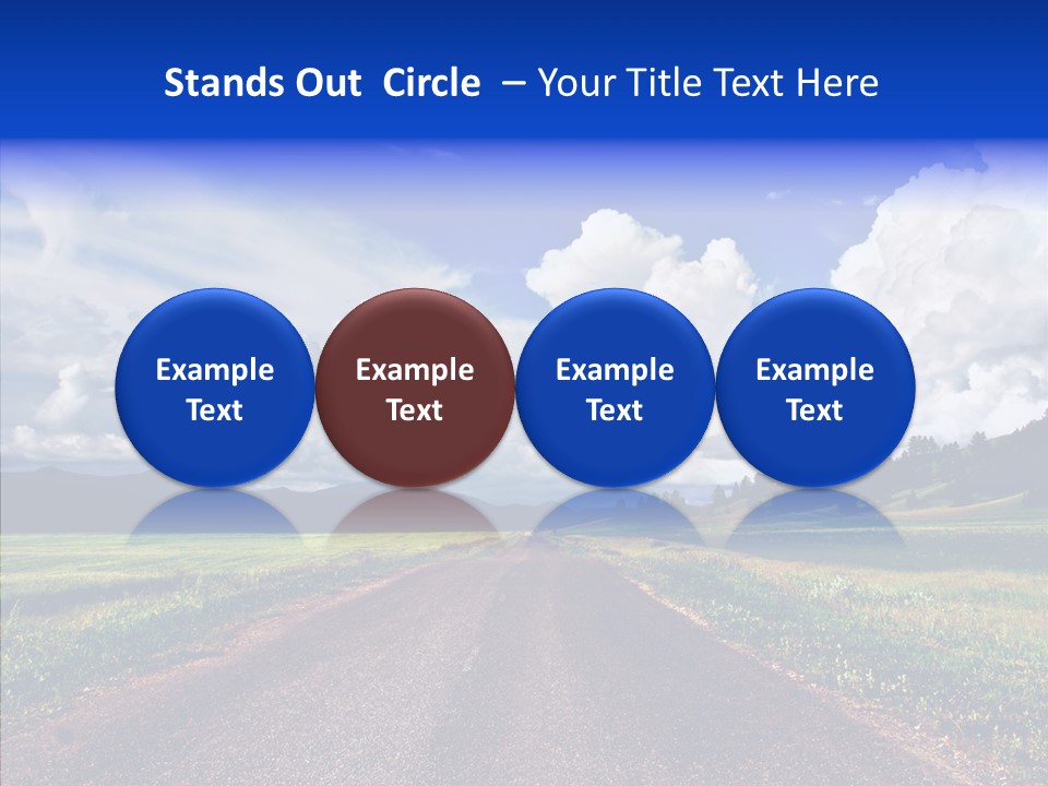 Way Russia Speed PowerPoint Template