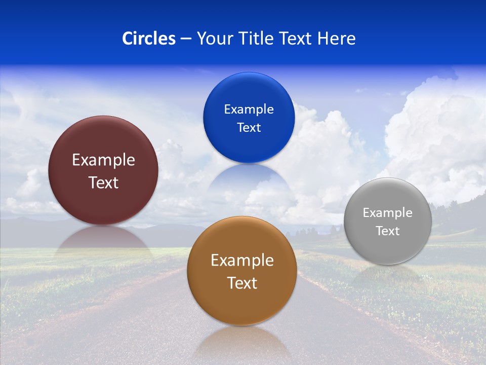 Way Russia Speed PowerPoint Template