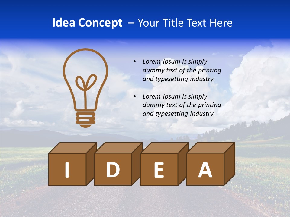 Way Russia Speed PowerPoint Template