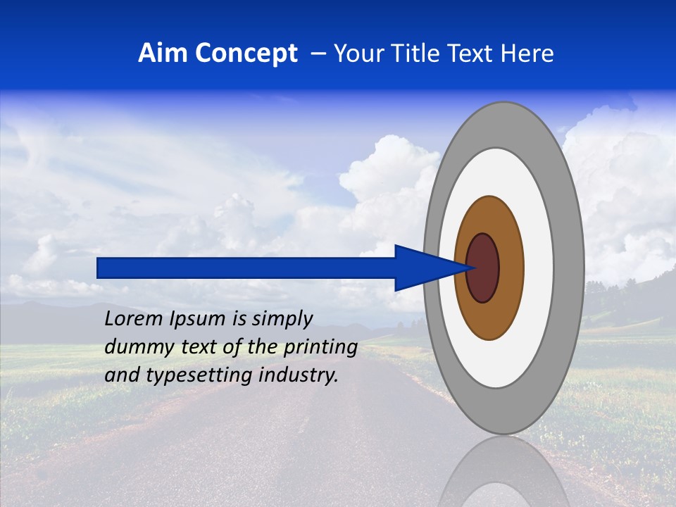 Way Russia Speed PowerPoint Template