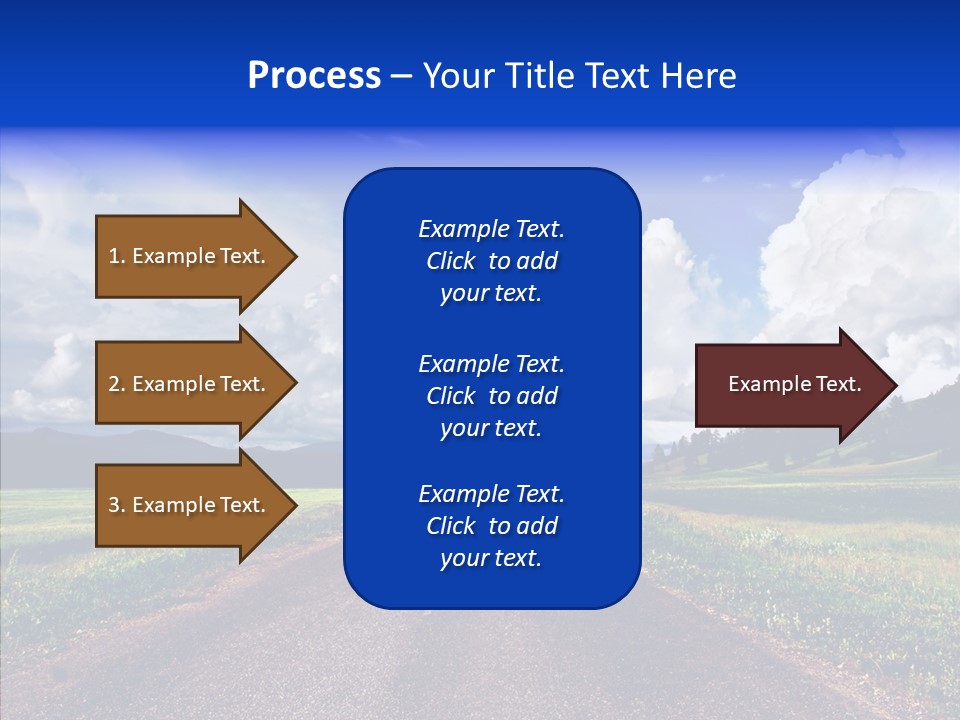 Way Russia Speed PowerPoint Template