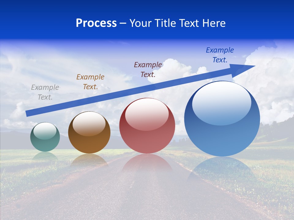 Way Russia Speed PowerPoint Template