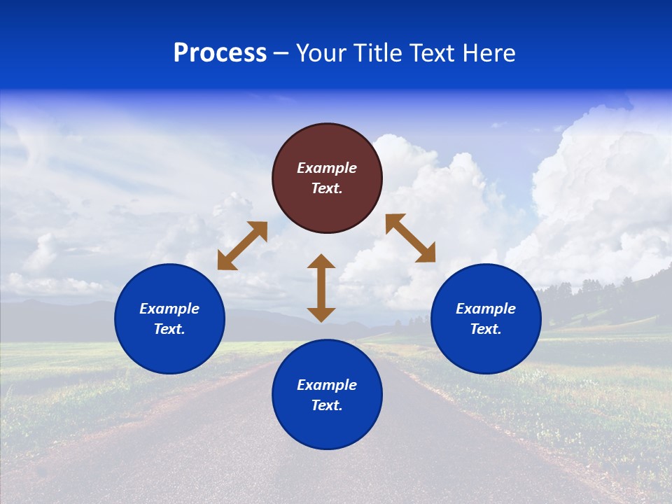 Way Russia Speed PowerPoint Template
