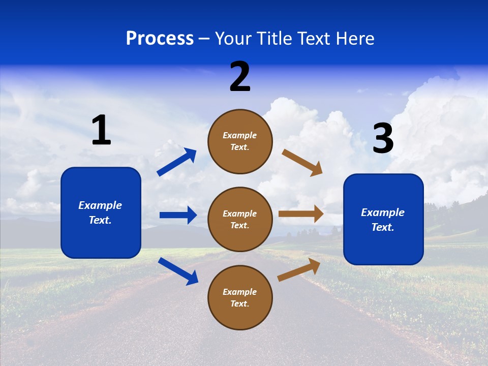 Way Russia Speed PowerPoint Template