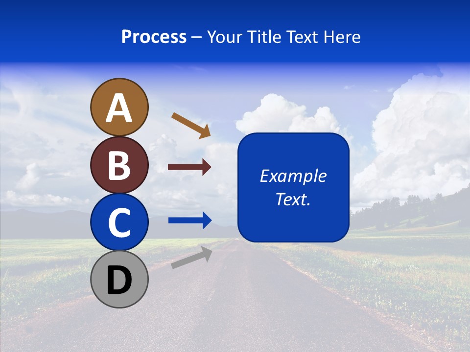Way Russia Speed PowerPoint Template