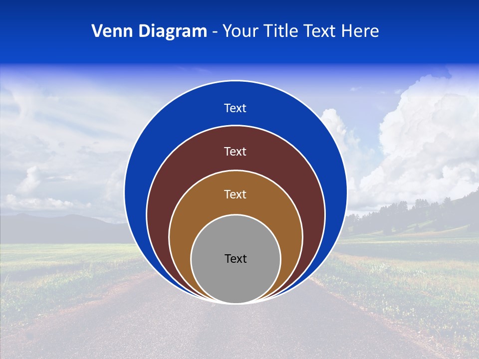 Way Russia Speed PowerPoint Template