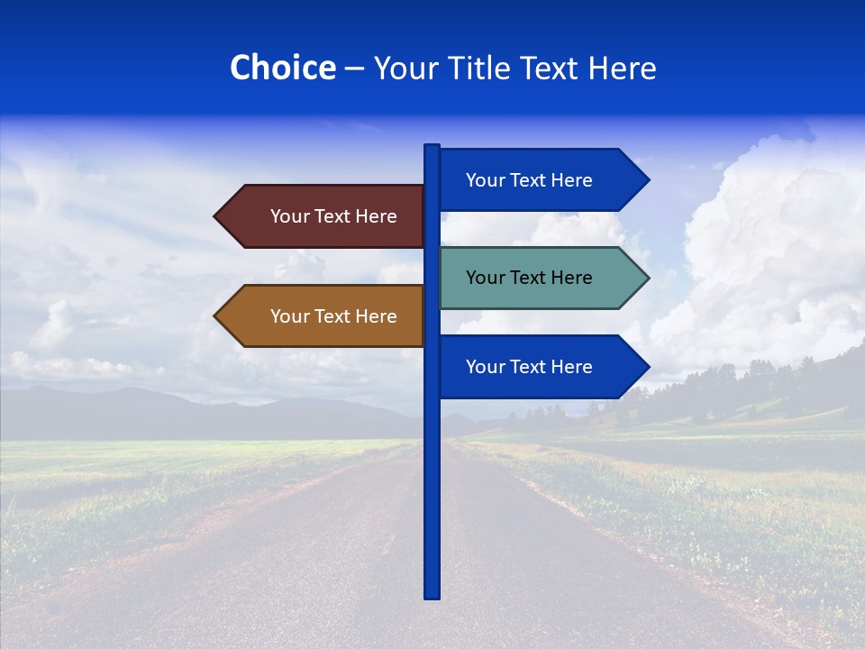 Way Russia Speed PowerPoint Template