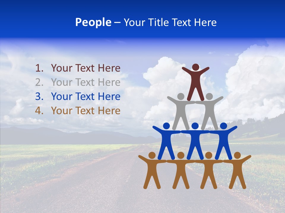 Way Russia Speed PowerPoint Template