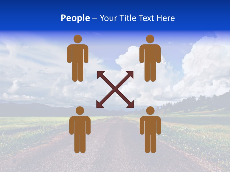 Way Russia Speed PowerPoint Template