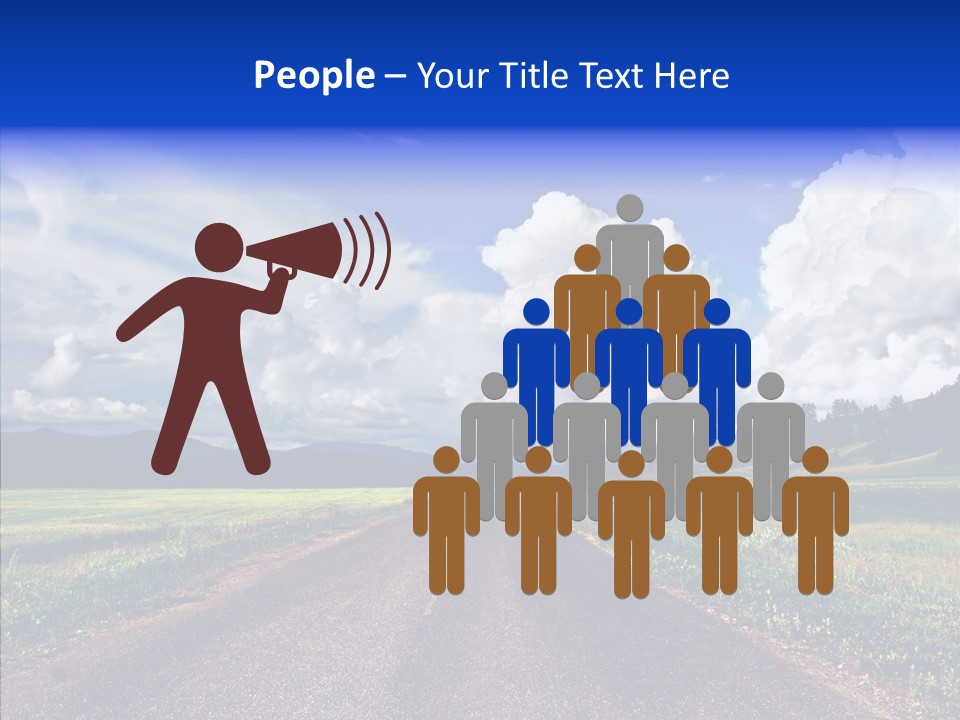 Way Russia Speed PowerPoint Template