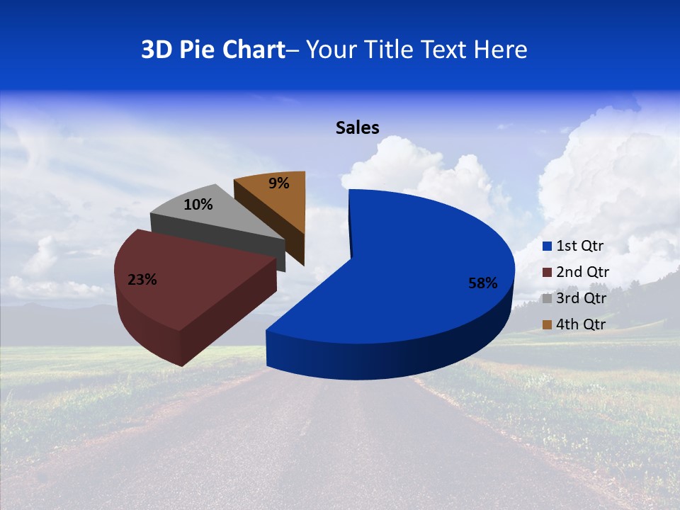 Way Russia Speed PowerPoint Template