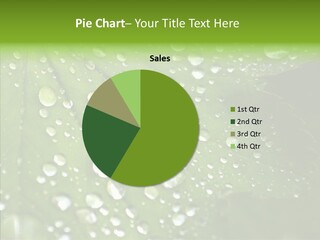 Clear Plant Bubble PowerPoint Template