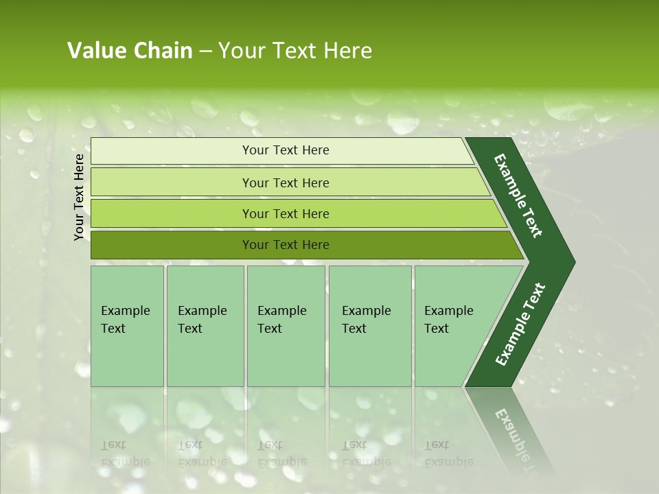 Clear Plant Bubble PowerPoint Template