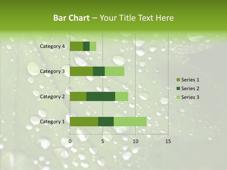 Clear Plant Bubble PowerPoint Template