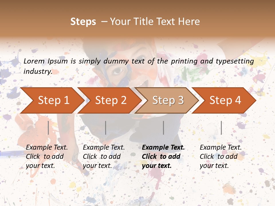 Happy Smile Delight PowerPoint Template