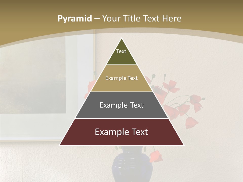 Black Flourish Indoor PowerPoint Template