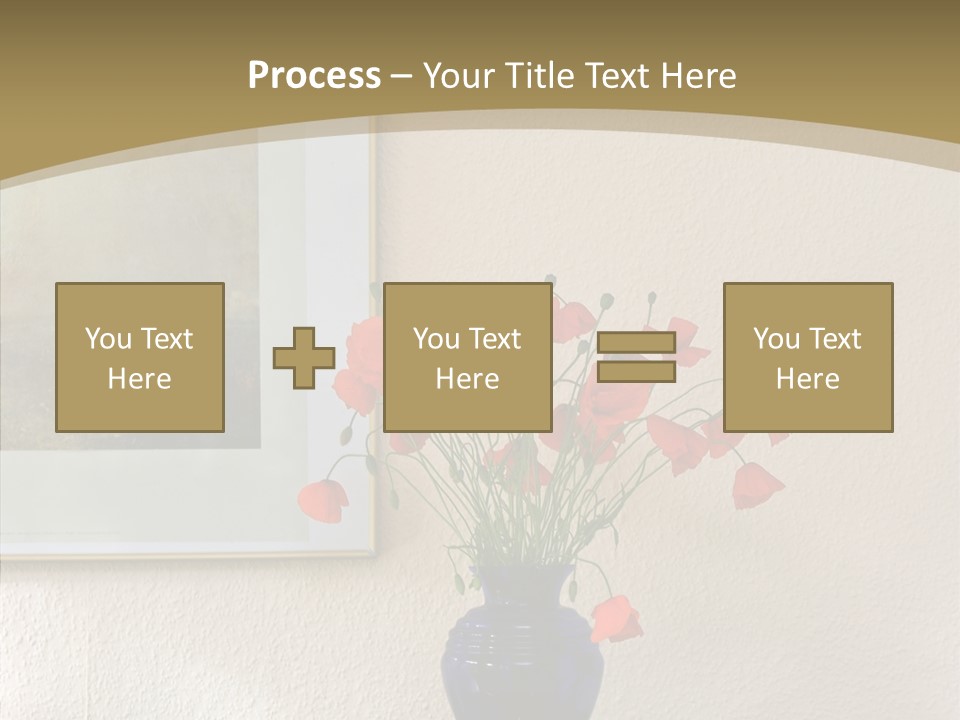 Black Flourish Indoor PowerPoint Template