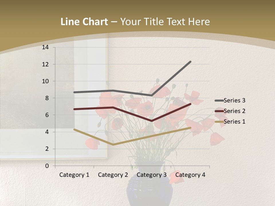 Black Flourish Indoor PowerPoint Template