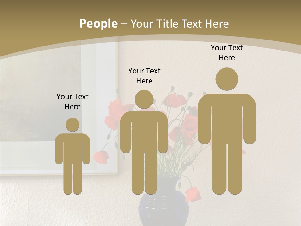 Black Flourish Indoor PowerPoint Template