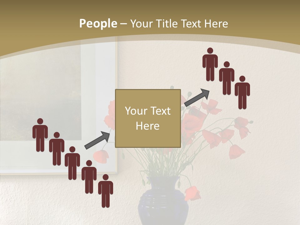 Black Flourish Indoor PowerPoint Template