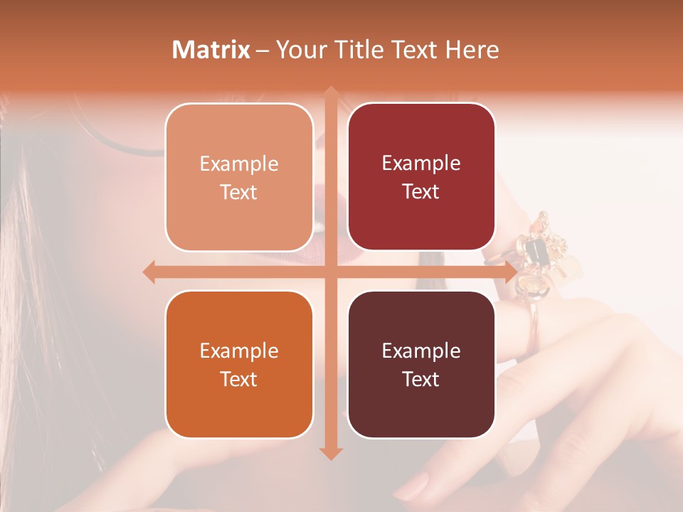 Cute Makeup Background PowerPoint Template