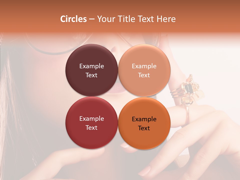 Cute Makeup Background PowerPoint Template