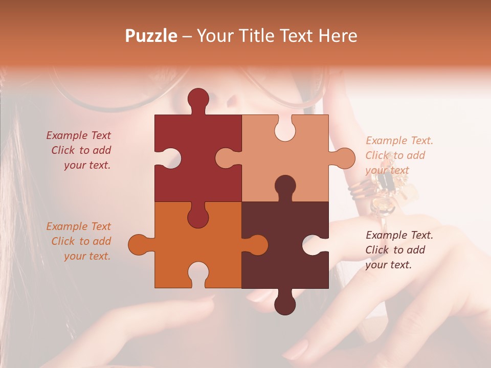 Cute Makeup Background PowerPoint Template