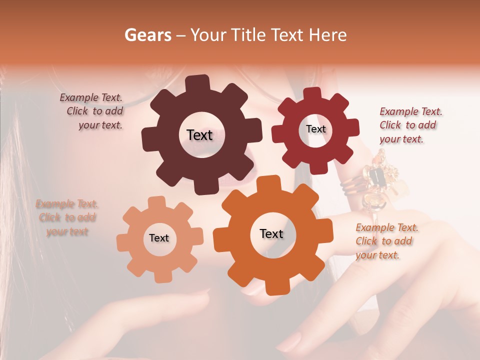 Cute Makeup Background PowerPoint Template