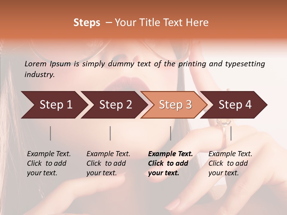 Cute Makeup Background PowerPoint Template