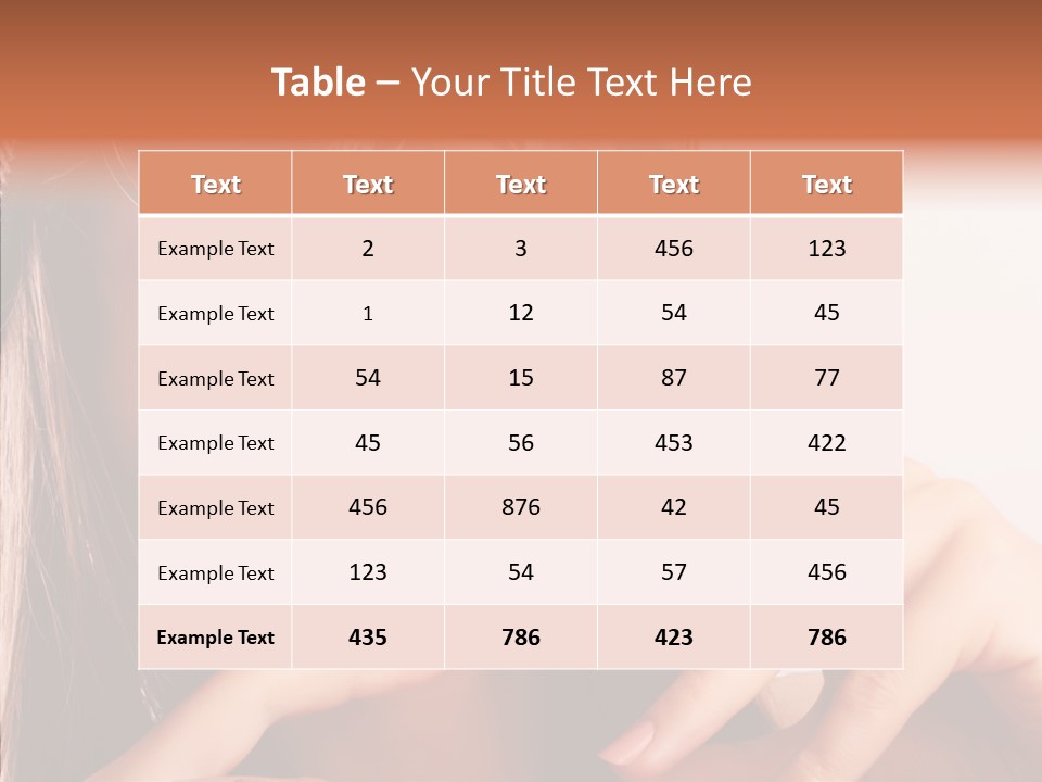 Cute Makeup Background PowerPoint Template