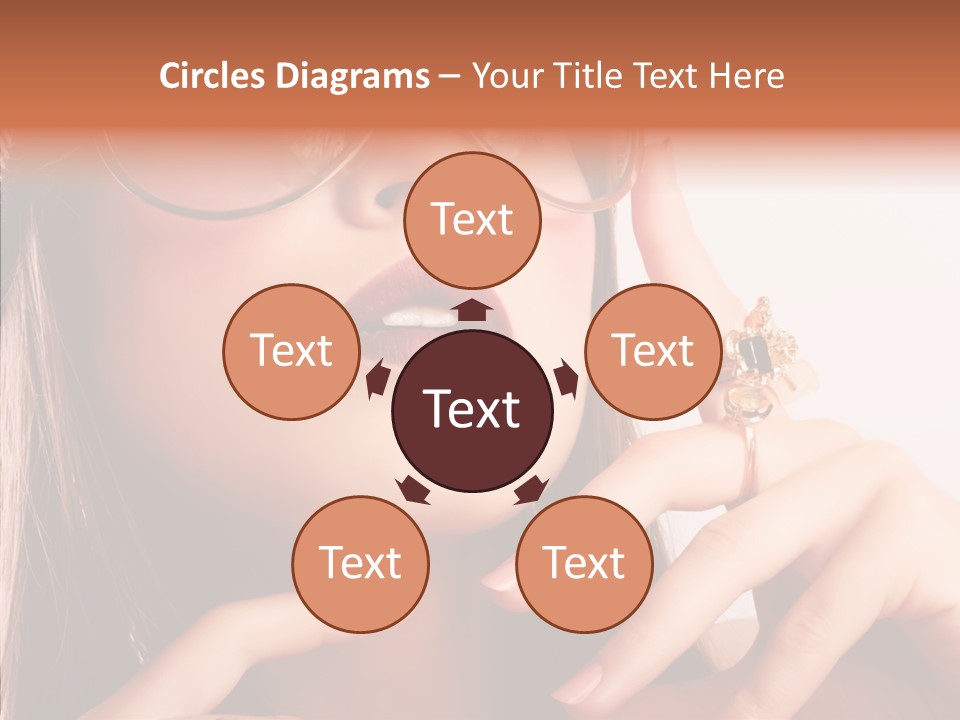 Cute Makeup Background PowerPoint Template