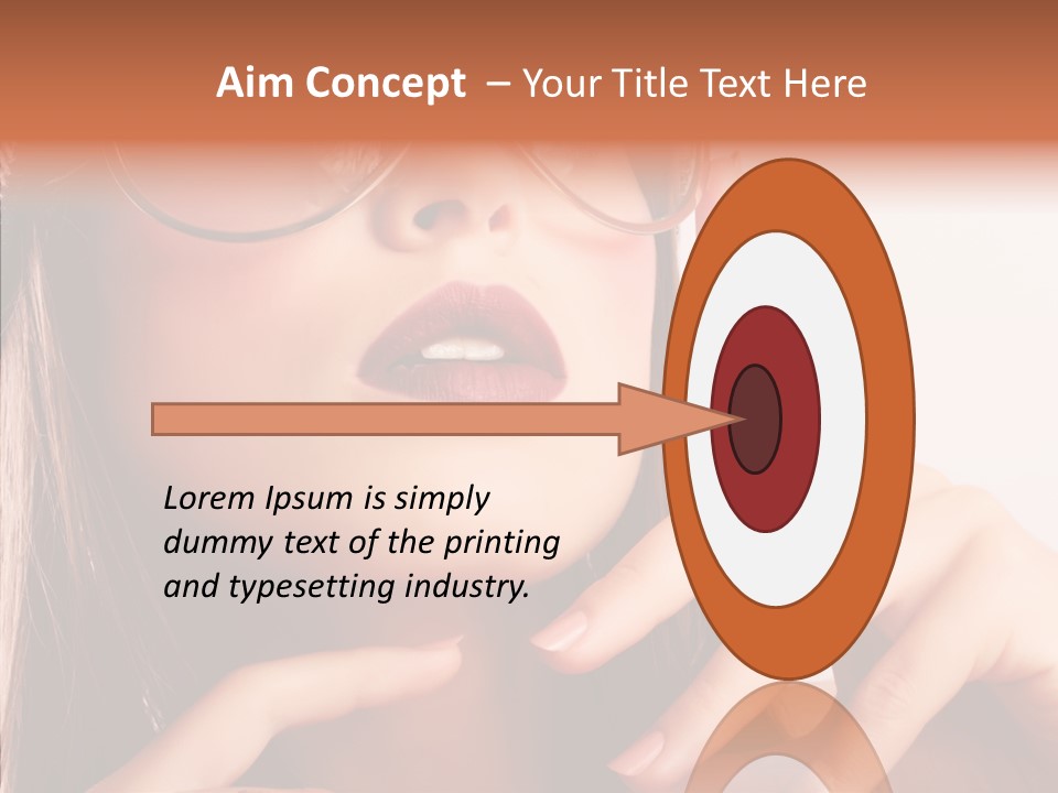 Cute Makeup Background PowerPoint Template