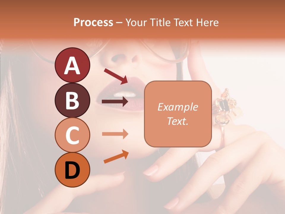 Cute Makeup Background PowerPoint Template