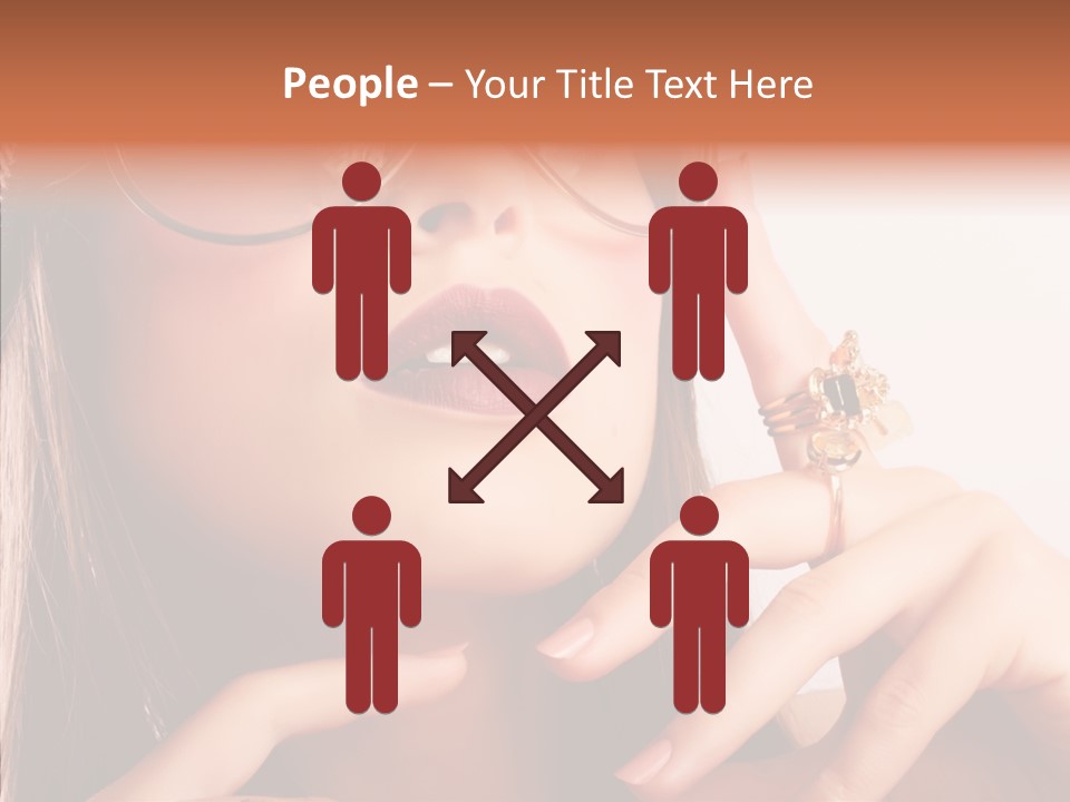 Cute Makeup Background PowerPoint Template