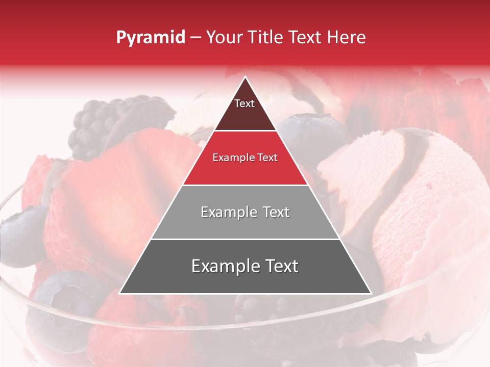 Frozen Dessert Sweet PowerPoint Template