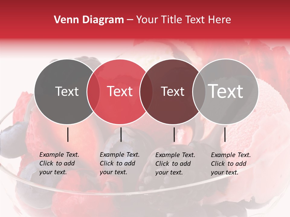 Frozen Dessert Sweet PowerPoint Template