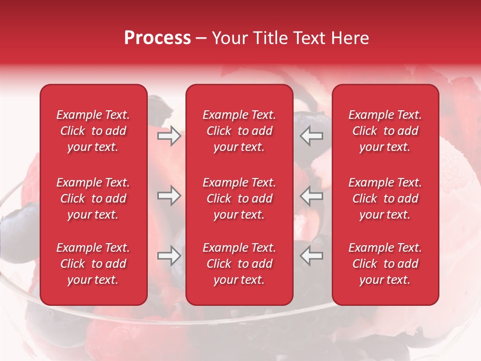Frozen Dessert Sweet PowerPoint Template