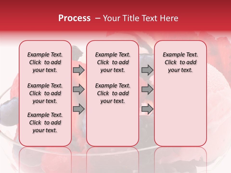 Frozen Dessert Sweet PowerPoint Template