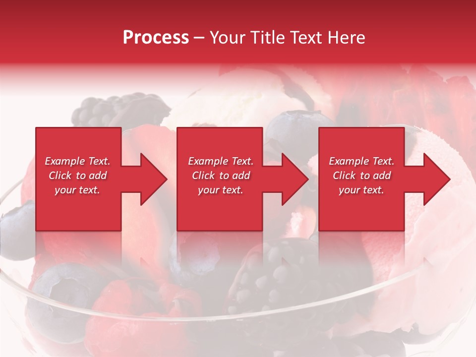 Frozen Dessert Sweet PowerPoint Template