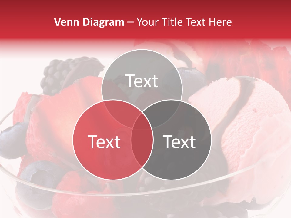 Frozen Dessert Sweet PowerPoint Template
