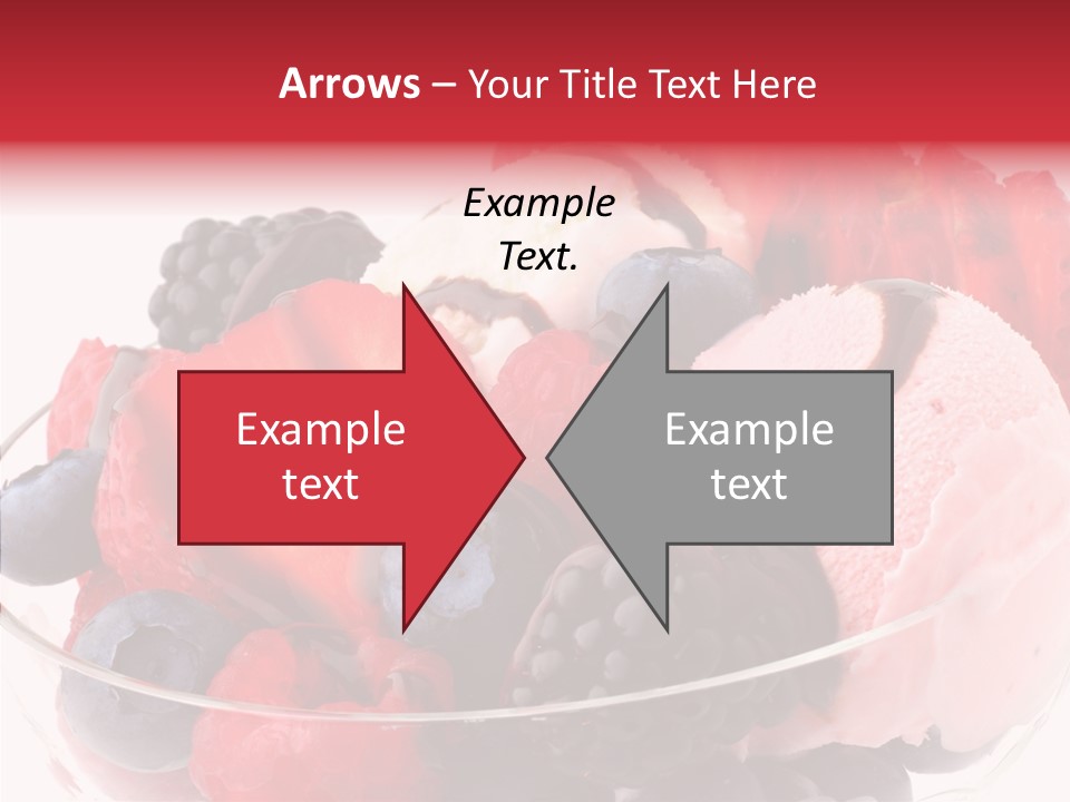 Frozen Dessert Sweet PowerPoint Template