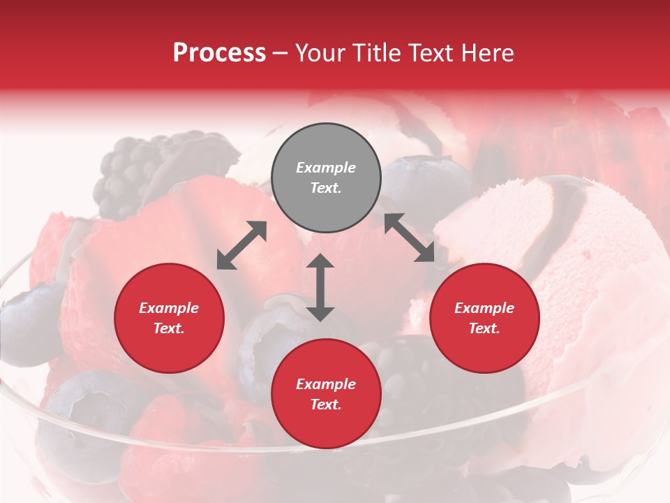 Frozen Dessert Sweet PowerPoint Template