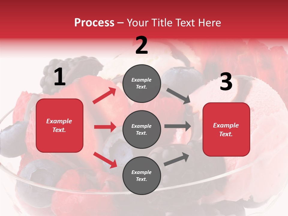 Frozen Dessert Sweet PowerPoint Template