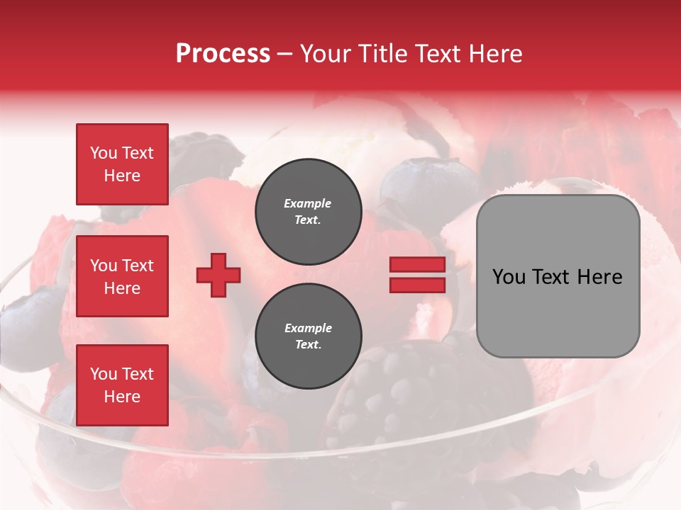 Frozen Dessert Sweet PowerPoint Template