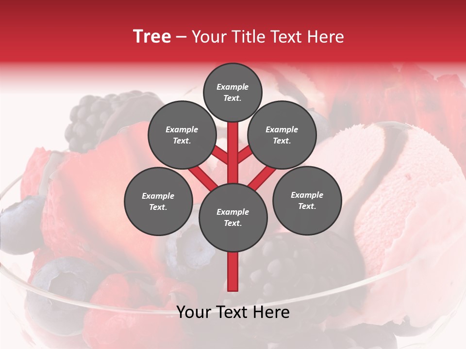 Frozen Dessert Sweet PowerPoint Template