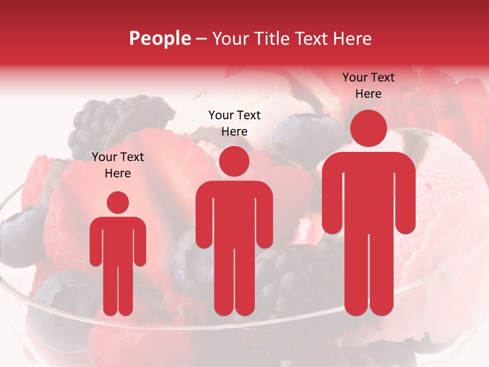 Frozen Dessert Sweet PowerPoint Template